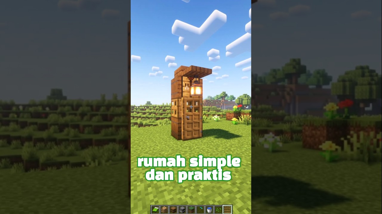 Cara membuat rumah kecil simple dan praktis!! 