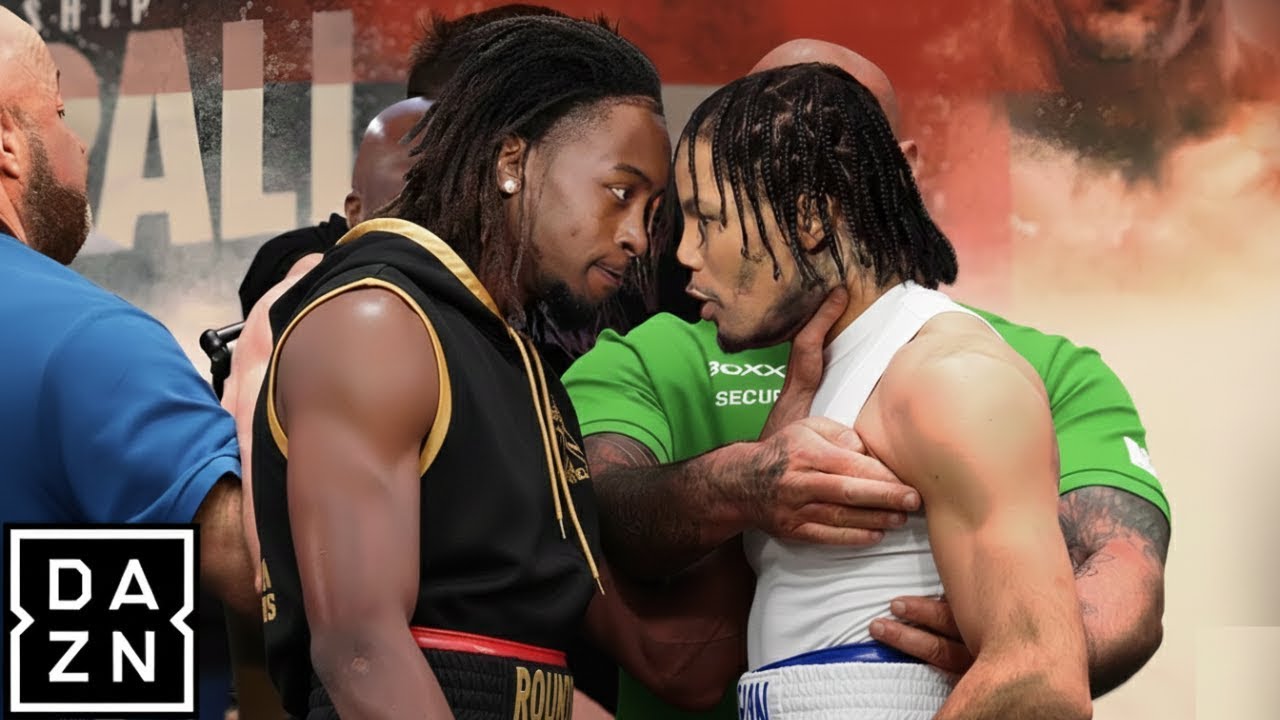 Gervonta Davis vs Keyshawn Davis Faceoff EXPLODES on DAZN