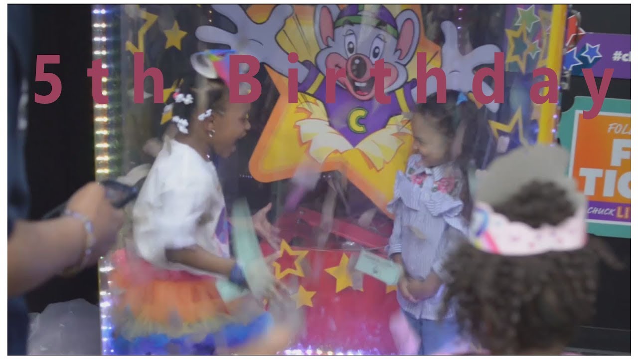 Jordyn 5th birthday chuck e cheese My Little Pony YouTube
