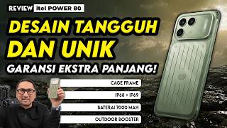 Review itel Power 80 | Tangguh dgn "Case Frame", Garansi 5 Tahun, dan Bonus Paket Menarik