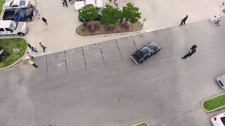 Low flyover the car show in Greenville, MS. Bandit Run 2017 day 2