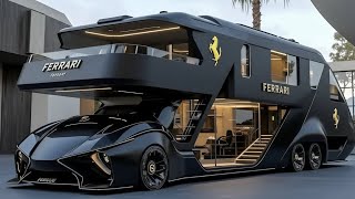 2026 Ferrari Motorhome Is UNREAL! Supercar Luxury Meets Ultimate Camper Van 😱🔥
