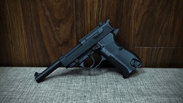 3D printed Walther P38 replica