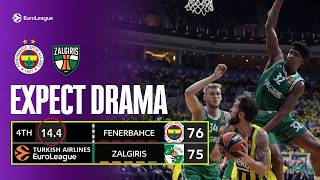 When Saras Meets Obradovic, It Comes Down To The Wire Fenerbahce - Zalgiris Final Minutes