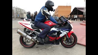 Разогнался 273 км/ч на МОТОЦИКЛЕ Honda CBR929RR Fireblade