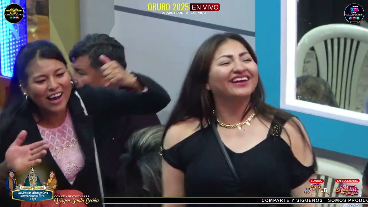 Agrupación Aroma Con Sabor en Vivo 2025 / Oruro / Festividad Virgen Santa Cecilia