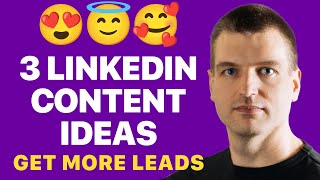 3 LinkedIn content ideas for Businesses to generate more leads by Tim Queen 83 views 1 year ago 3 minutes, 19 seconds