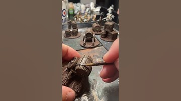 Making some fantasy objective markers #warhammerterrain #terrain #terraintuesday #warhammerfantasy