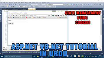 ASP.NET VB.NET Tutorials - State Management using Cookies In Urdu