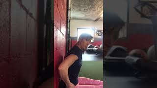 Wall rolldown   seated spinal flexion mobility