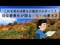 【慶應　逆転合格】これを見れば君も小論文マスター！？現役慶應生が語る小論文の書き方【勉強法】【小論文】【大学受験】【SFC】