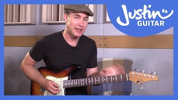 How to do Unison Bend Technique, Mechanics & Practice: Blues Lead Guitar Lesson Tutorial s2p7