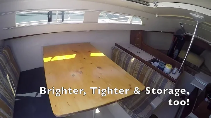 C-22 Dinette Table: brighter, tighter & storage, t...