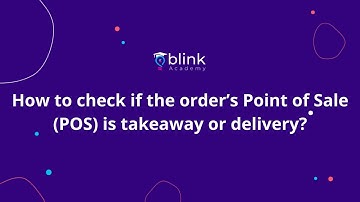 Blink Merchant Portal: How to Check Delivery Status