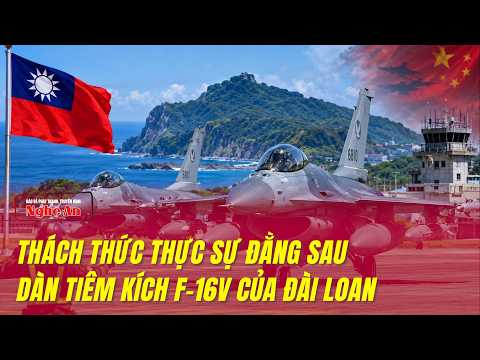 Taiwan Officially Receives U.S. "Destroyer" F-16V Fighters Amid Pressure from Beijing