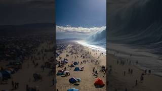 Download Lagu 🌊 Mega Tsunami Slams into California Beach! 😱🏖️ #Tsunami #CaliforniaBeach #aigenerated MP3