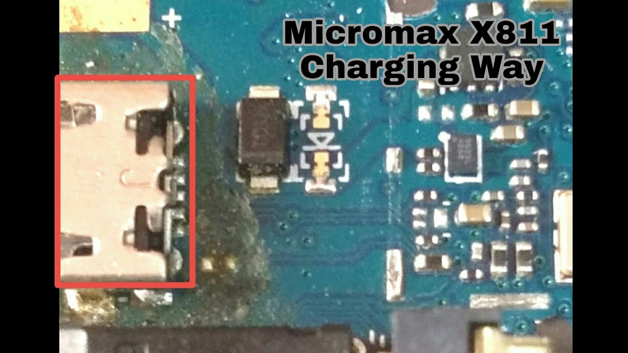 Micromax X811 Charging Solution Jumper Track Ways