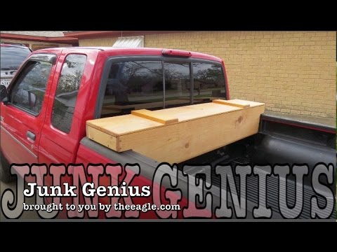 Junk Genius Tools And Tackle Truck Box Youtube