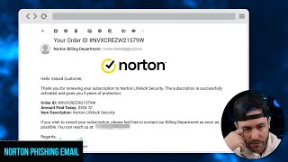 SCAMMERS NORTON PHISHING SCAM