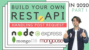 Create Your Own RESTFul API in Hindi ✌ Handling POST Request in REST API using NodeJS & MongoDB 2020