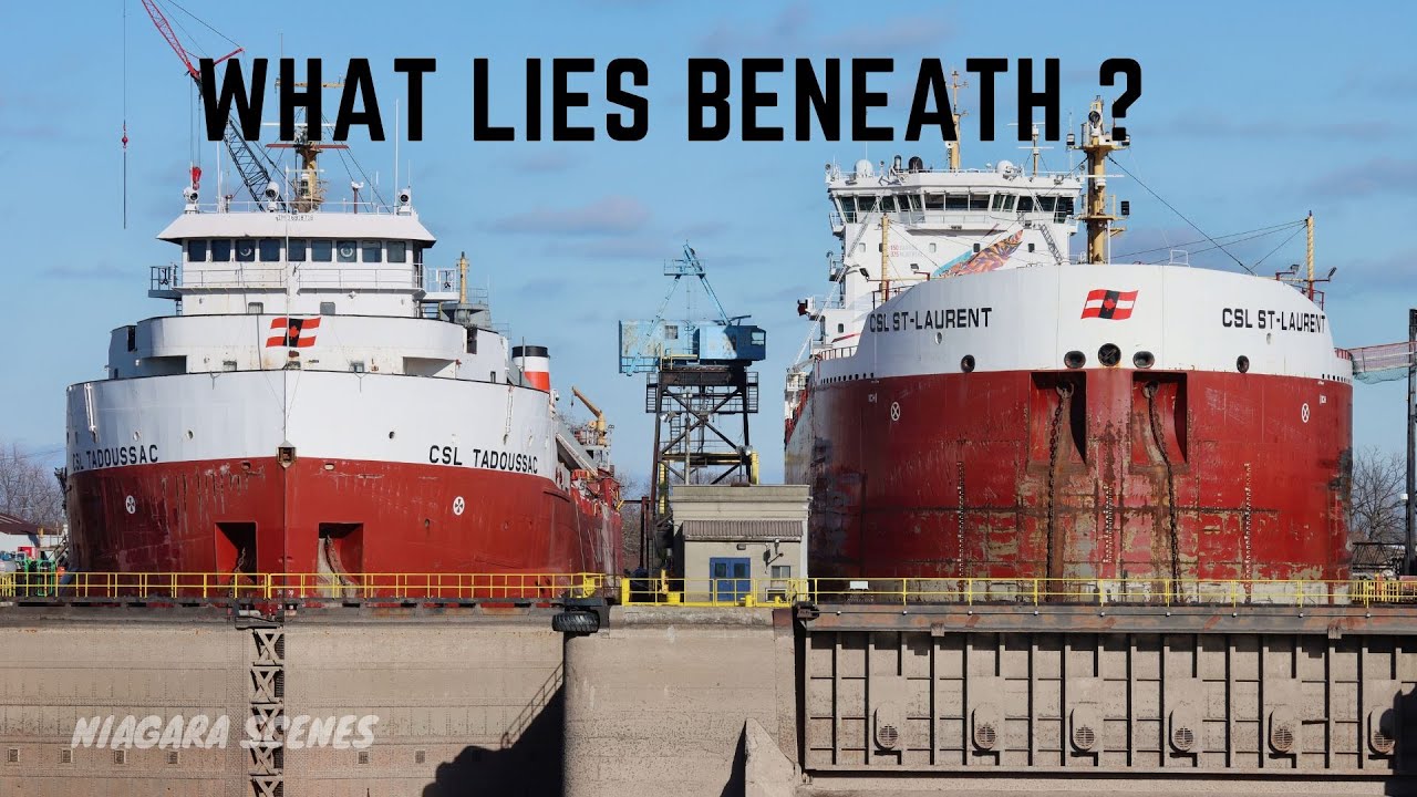 What's Below in the Welland Canal.. Winter Maintenance 2023