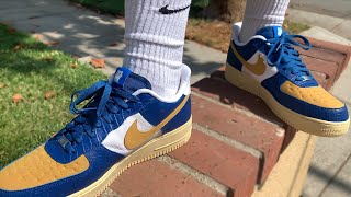 NIKE AIR FORCE 1 x UNDEFEATED "5 On It" REVIEW AND ON-FEET! (MUST COP)