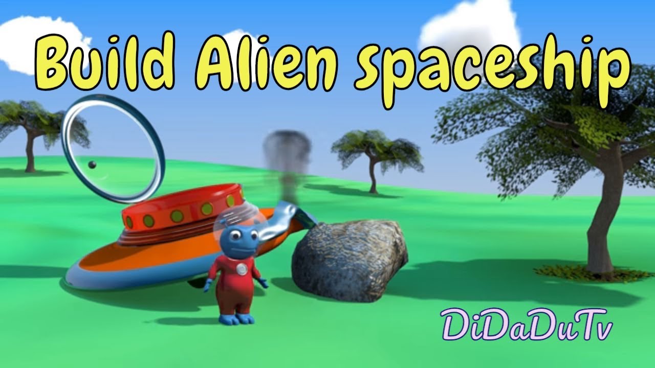 Alien spaceship | Cartoon Series For Children | didadutv - YouTube