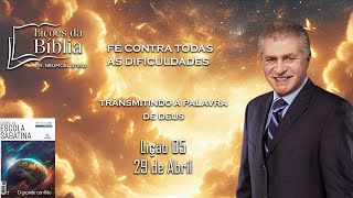 LIÇÕES DA BÍBLIA  29.04  I TRANSMITINDO NA PALAVRA DE DEUS I  O GRANDE CONFLITO  I  Pr Neumoel Stina