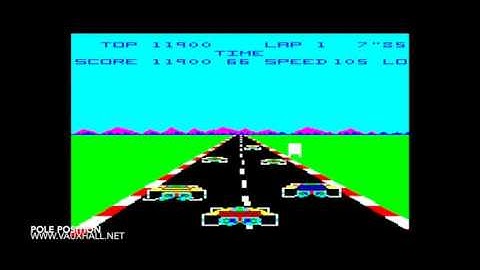 Pole Position - Acorn/BBC Model B Micro - 80s 8-Bit Retro Game by Atarisoft - Gameplay