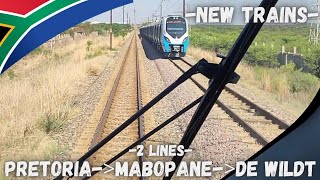 🇿🇦Upgraded Railway From Pretoria, Mabopane To De Wildt✔️