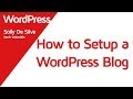 How to setup a Free WordPress Blog