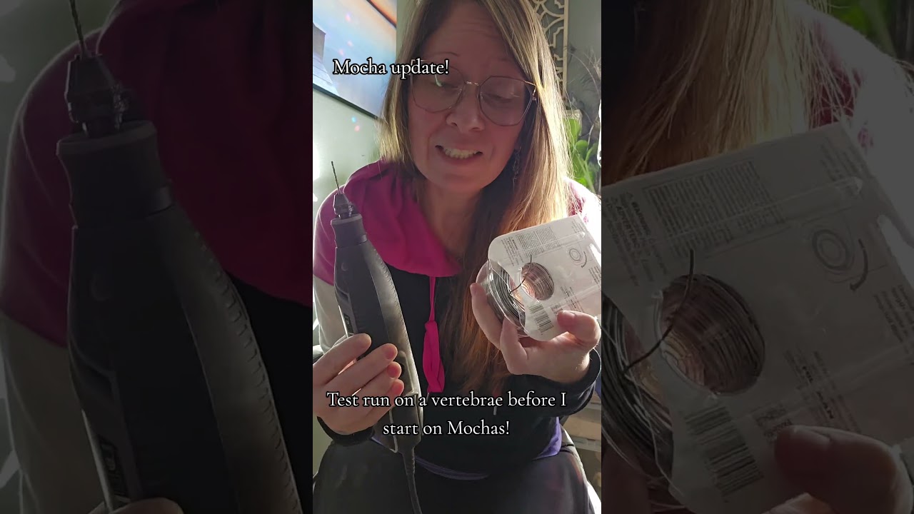 Mocha update: #boneart #art #artist #hippieoddities #oddity #oddityworld