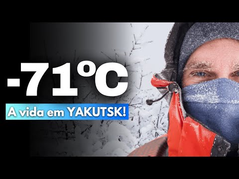 Vídeo: A temperatura mais baixa da Rússia