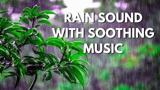 Meditation Music & Rain for Sleep and Relaxation ・ 1 Hour ・ Rain Sound ・  Meditation Music 432 HZ