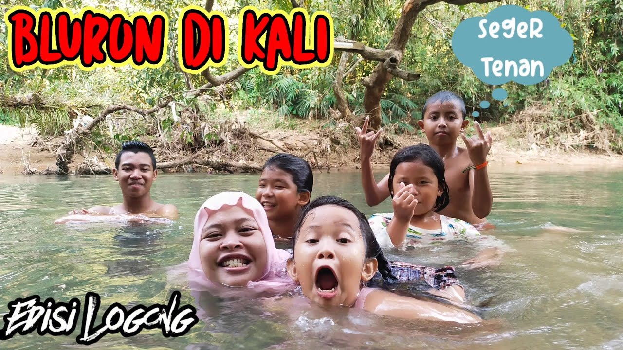 JERNIH..!! NGABUBURIT & MANDI DI SUNGAI MANTUL!!