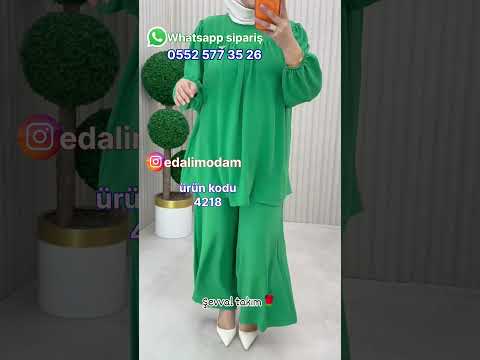 Rahat salaş seven hanımlar için getirdik 🥰🙏#tesettür