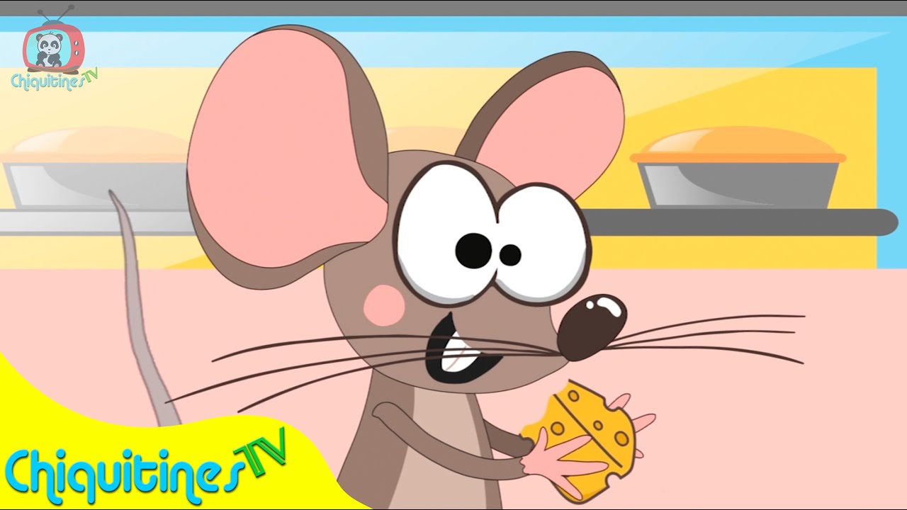 5 ratoncitos de colita gris - Canción Infantil - YouTube