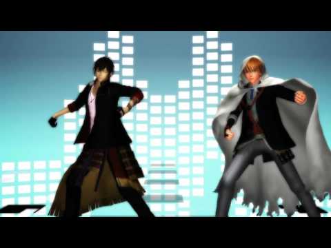【MMD刀剣乱舞】大倶利伽羅と山姥切国広でWAVE