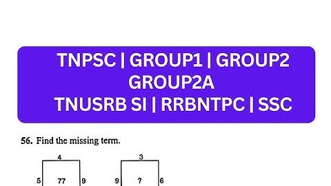 tnpsc group2 and 2a preparation | group 1 reasoning last minutes revision | tnusrb si psychology