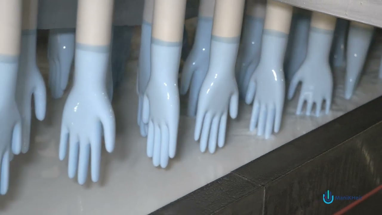 Ligne de production de gants nitrile en France - Manikheir