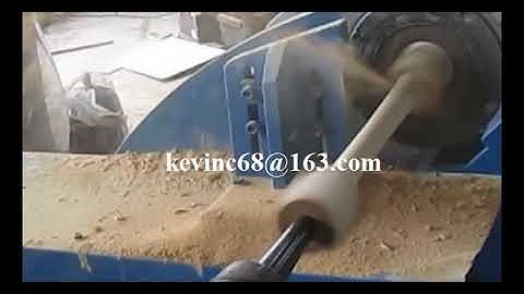 Cách làm gậy bóng chày bằng gỗ trên máy tiện gỗ CNC