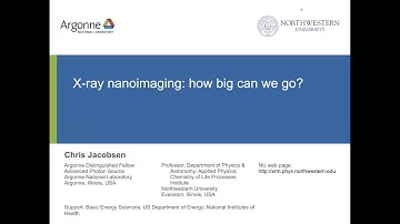 X-ray tele-ptychography - Chris Jacobsen & Saugat Kandel