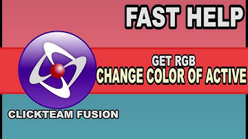 Fast Help - Changing color of an active - Clickteam Fusion