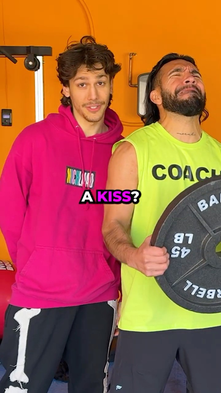 I GAVE MY FRIENDS A KISS?! ? #shorts