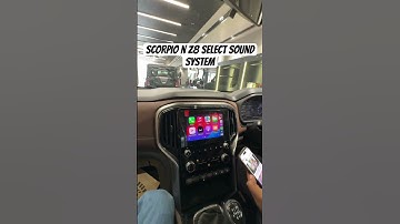 SCORPIO n z8 select sound system