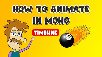 How to animate in moho / Timeline / Anime Studio