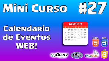 Mini Curso: Calendario WEB | Mover eventos de día | Parte #27