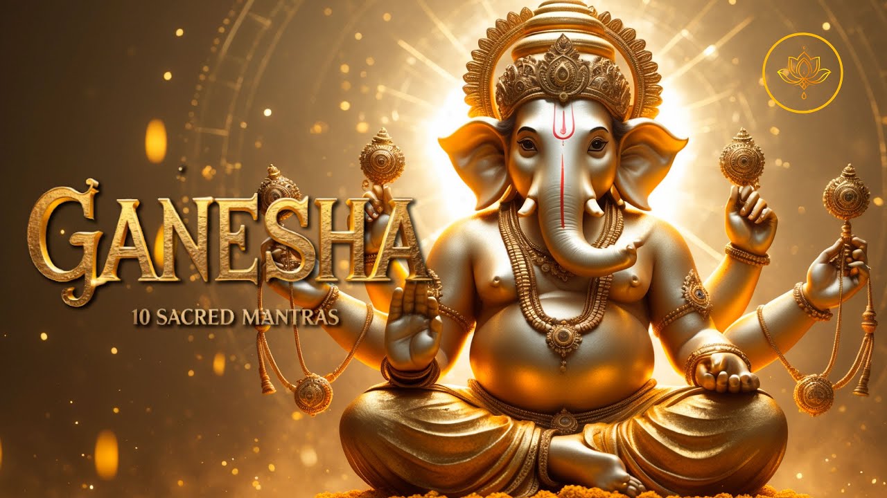 ॐ गणपतये नमः — 10 Sacred Mantras of Ganesha | Remover of Obstacles · Tantric Devotional Music