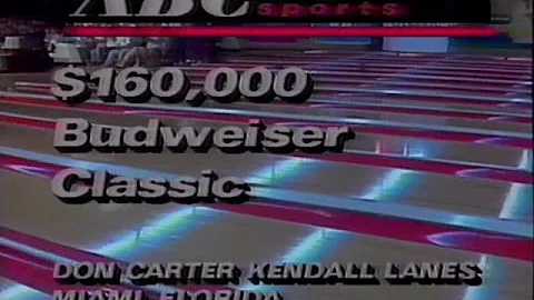 1989 PBA BUDWEISER CLASSIC - ENTIRE TELECAST