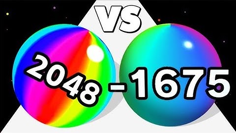 CALCULATE BALL vs BALL RUN 2048! Fun Match Games